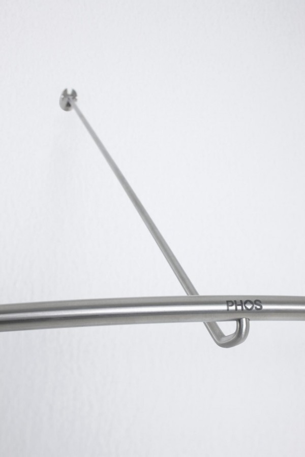Phos Halbkreis Wandgarderobe G400 HW gebogen