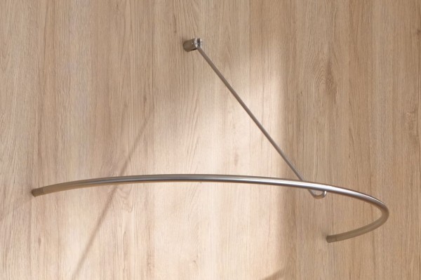 Phos Halbkreis Wandgarderobe G400 HW gebogen