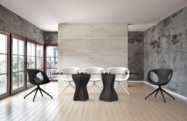 TONON up-chair drehbar mit Vierfußkreuz