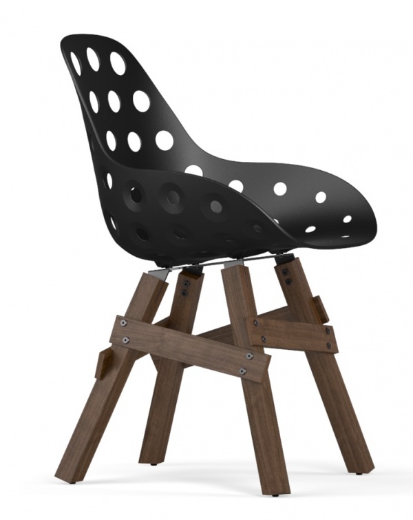 Kubikoff Icon Dimple Holes Stuhl