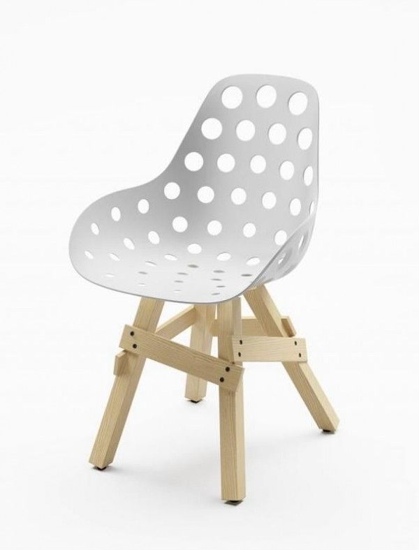 Kubikoff Icon Dimple Holes Stuhl