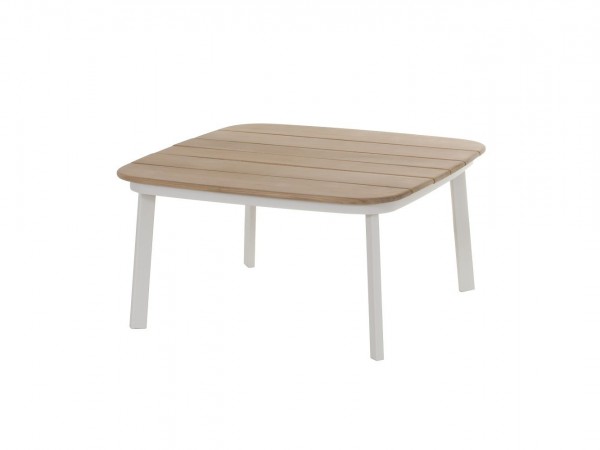 emu Loungetisch Shine mit Teakholzplatte 79X79 cm