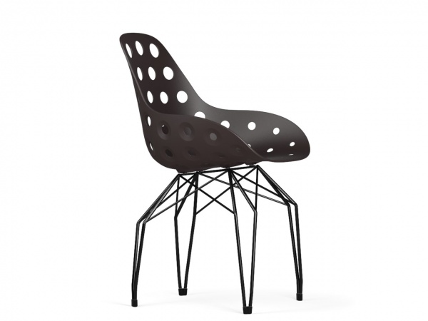 Kubikoff Diamond Dimple Holes Stuhl