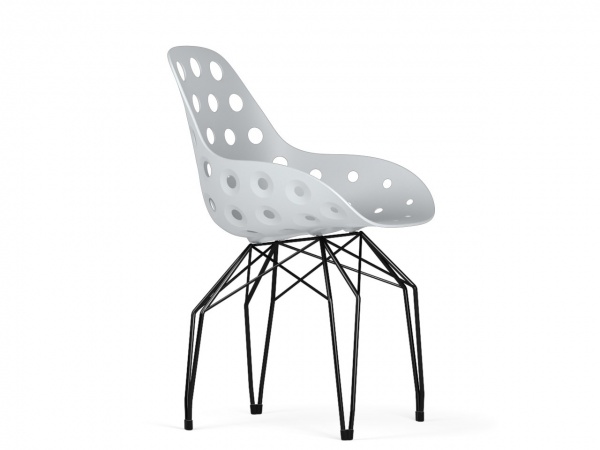 Kubikoff Diamond Dimple Holes Stuhl