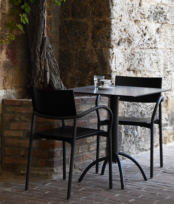 Segis Stuhl Breeze Gestell Aluminium pulverbeschichtet