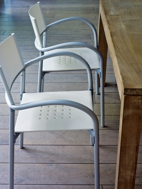 Segis Stuhl Breeze Gestell Aluminium pulverbeschichtet