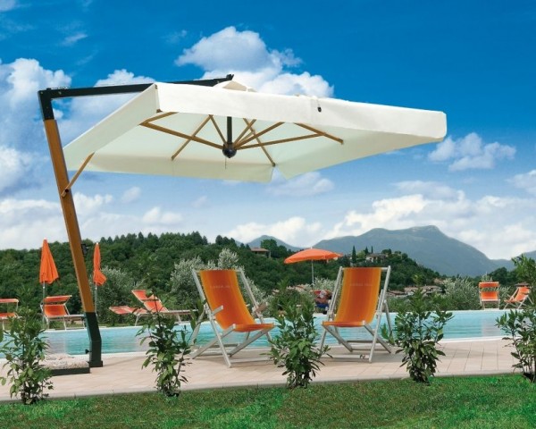 Scolaro Sonnenschirm Palladio Braccio Rechteckig 3x4m