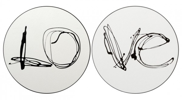 Creativando Garderobenhaken Set Art-UP Lo+ve