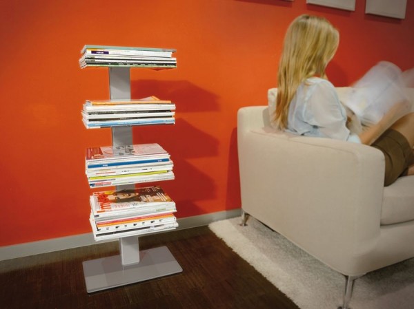 Radius Design Booksbaum Magazin Stand klein