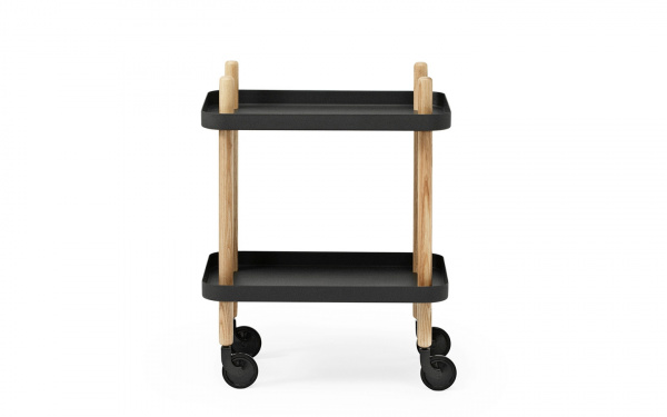 normann COPENHAGEN Roll- und Servierwagen Block schwarz