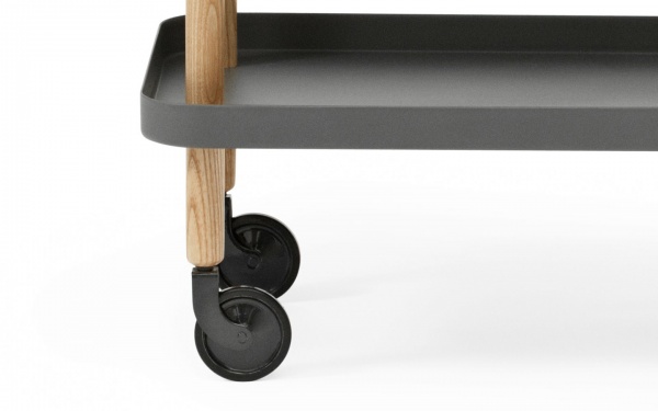 normann COPENHAGEN Roll- und Servierwagen Block schwarz