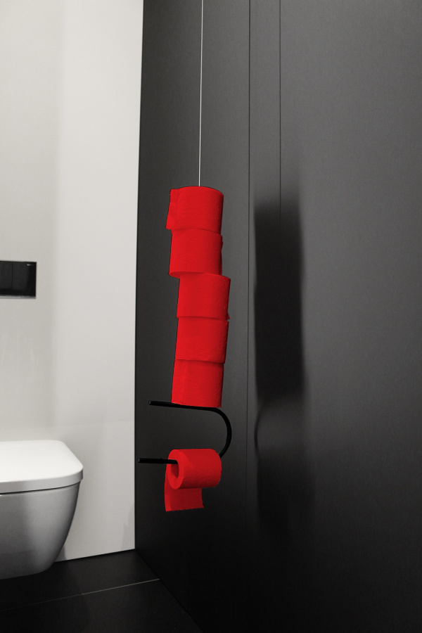 D-TEC Rollenspiel Toilettenpapierhalter