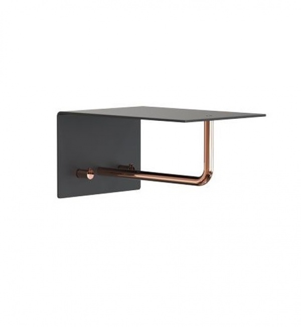 FROST Garderobe Unu mit Haken Kupfer