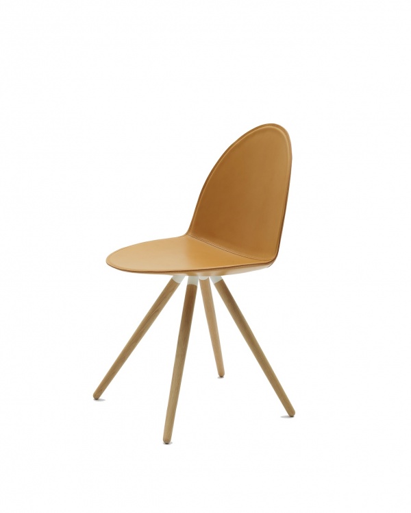Segis Stuhl Camel 4 Bein Gestell konisch