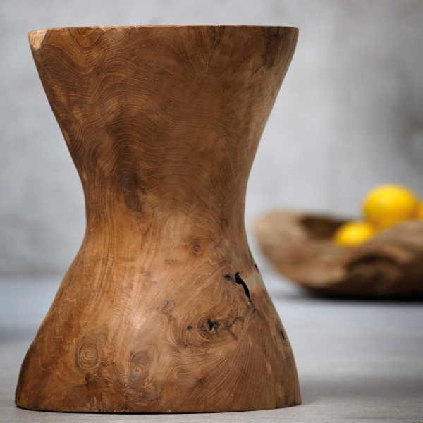 Jan Kurtz Teak Hocker DIABOLO