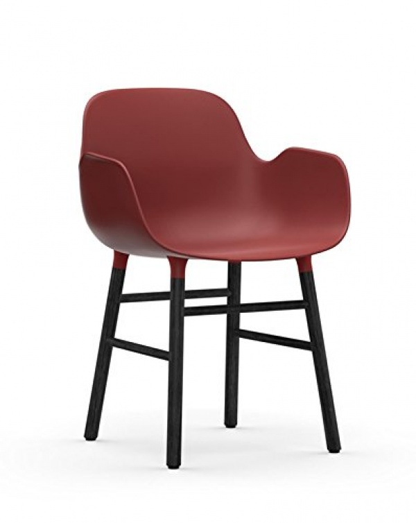 normann COPENHAGEN Form Armlehnstuhl Gestell Schwarz