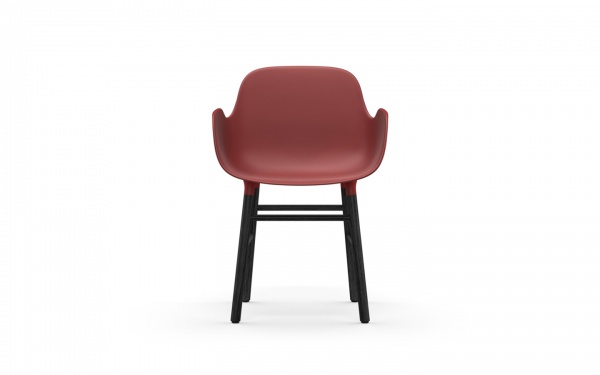 normann COPENHAGEN Form Armlehnstuhl Gestell Schwarz
