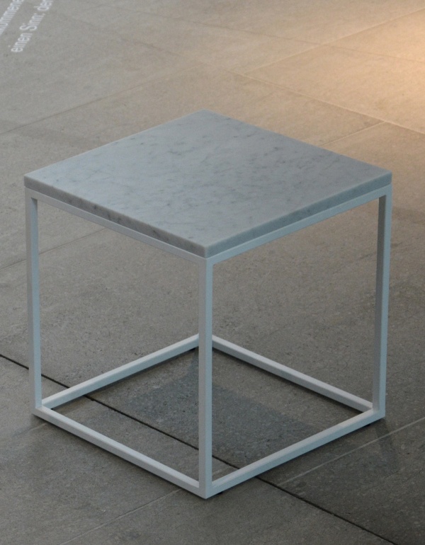 Jan Kurtz Beistelltisch Pino Marmor-Höhe 42 cm