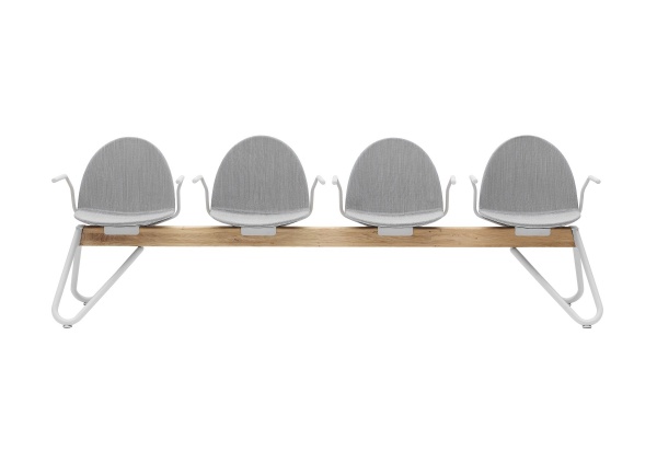 Segis Camel Sitzträger für 4 Sitzschalen