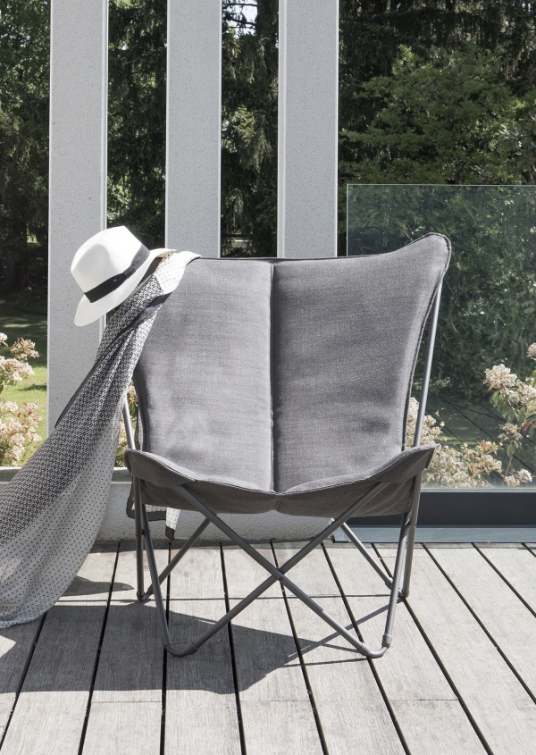 Lafuma Sphinx Sessel Privilege Gestell Farbe Titan