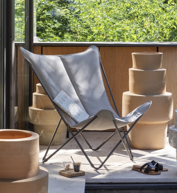Lafuma Sphinx Sessel Privilege Gestell Farbe Titan