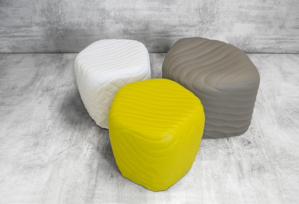 Tonon River Stone_903 In- Outdoor Pouff small