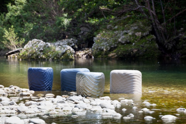 Tonon River Stone_903 In- Outdoor Pouff small