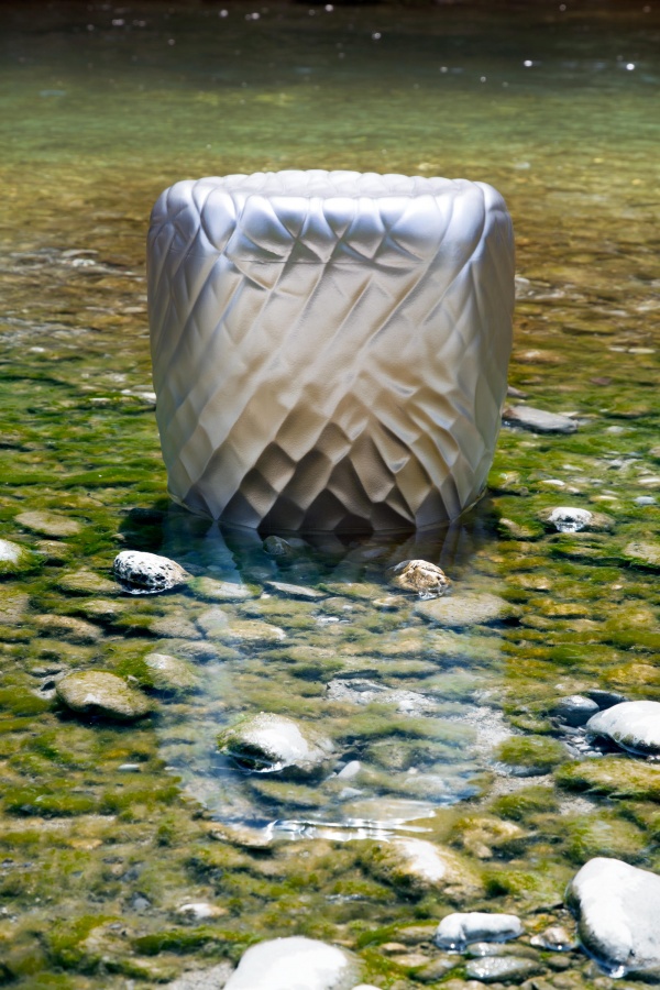 Tonon River Stone_903 In- Outdoor Pouff small