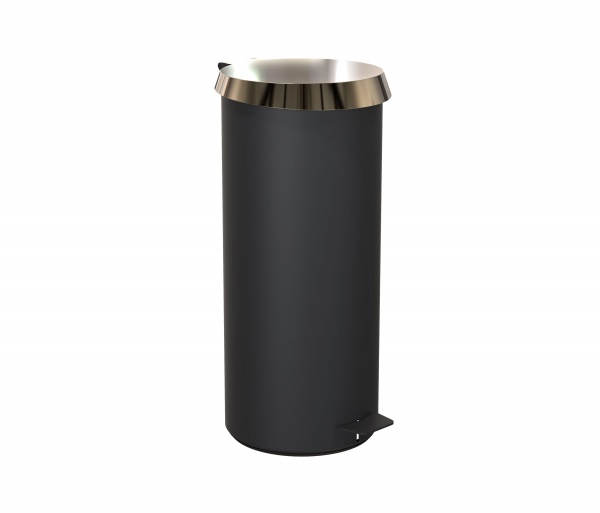 Frost Pedaleimer 3003 large - 15 Liter schwarz