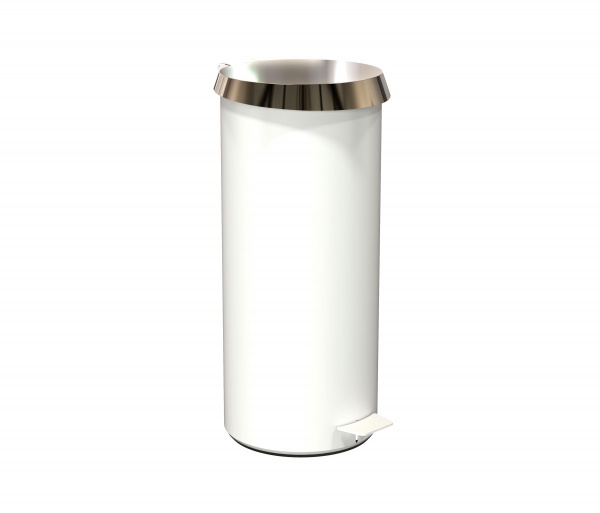 Frost Pedaleimer 3003 large - 15 Liter weiss