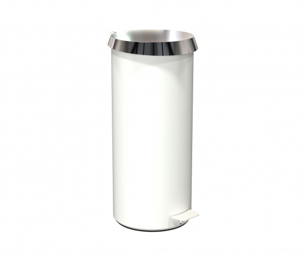 Frost Pedaleimer 3003 large - 15 Liter weiss