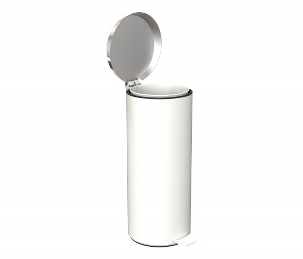 Frost Pedaleimer 3003 large - 15 Liter weiss