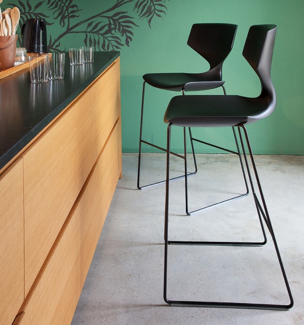 Tonon Barhocker Quo_910 Kufengestell