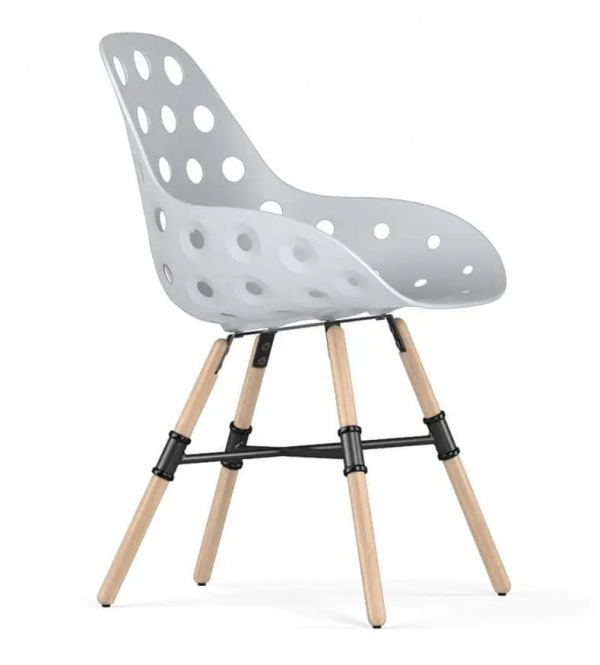 Kubikoff Giro-Base Dimple Holes Stuhl