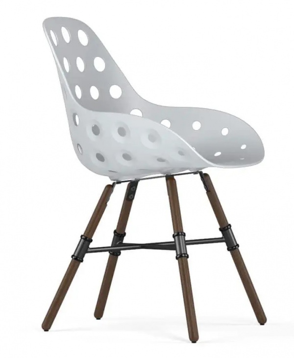 Kubikoff Giro-Base Dimple Holes Stuhl