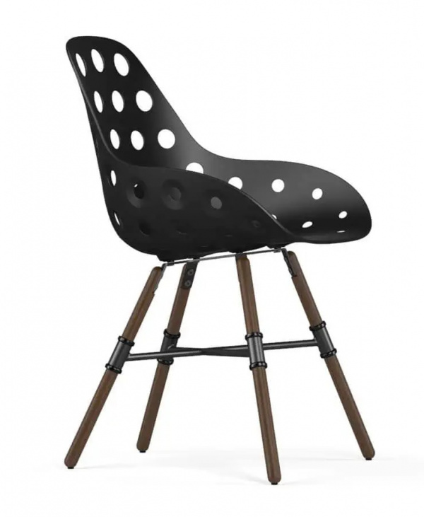 Kubikoff Giro-Base Dimple Holes Stuhl