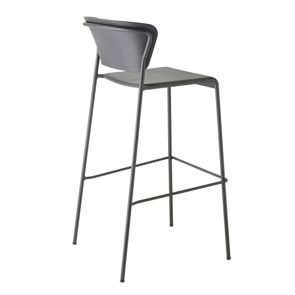 Scab Design Lisa Tecnopolymer Barstuhl