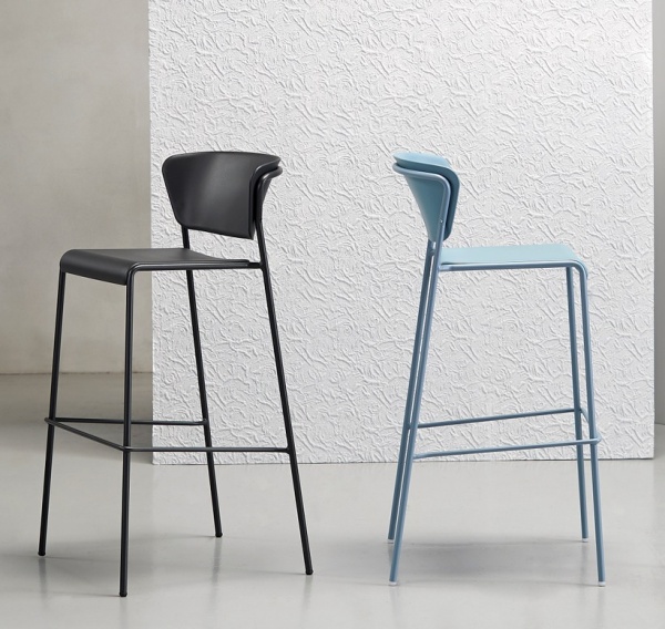 Scab Design Lisa Tecnopolymer Barstuhl