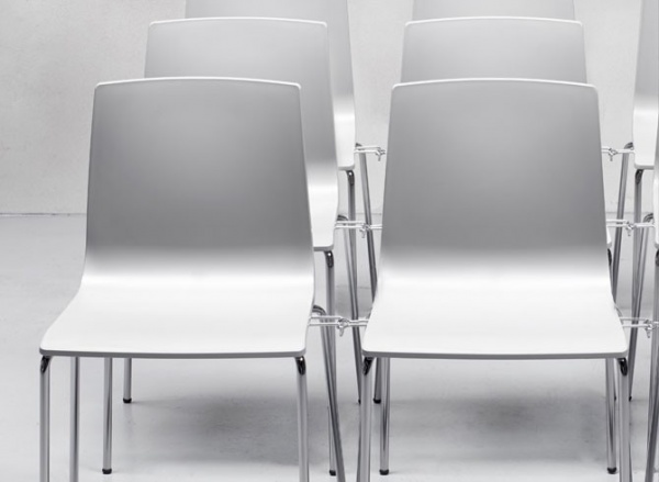 Scab Design Alice Chair mit Armlehnen 4 Fußgestell stapelbar