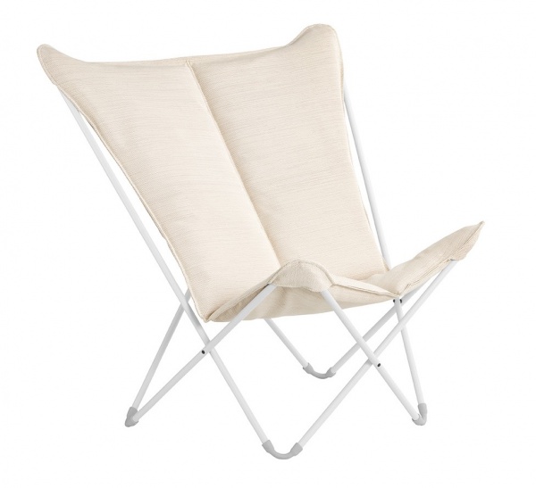 Lafuma Sphinx Sessel Privilege Gestell Farbe weiss
