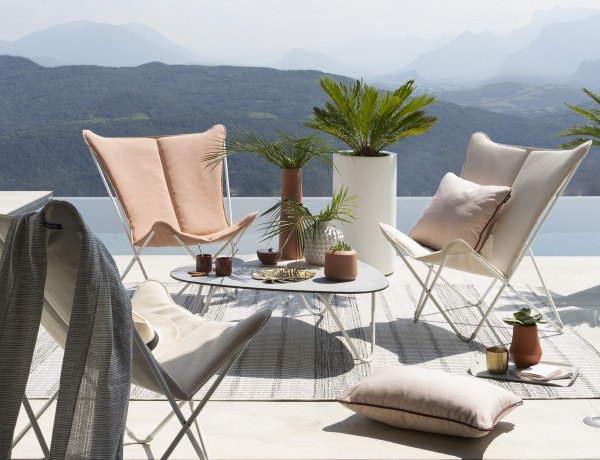 Lafuma Sphinx Sessel Privilege Gestell Farbe weiss
