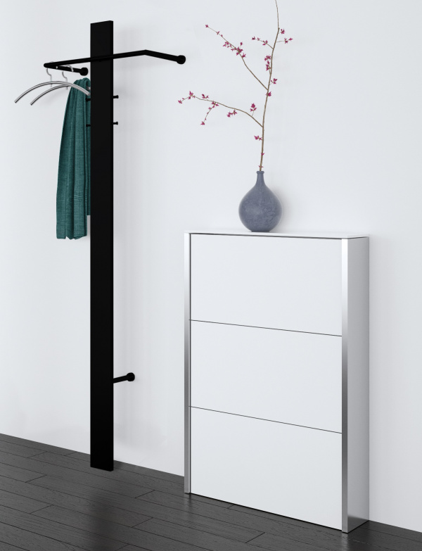 D-TEC Wandgarderobe Mister-T Black Edition