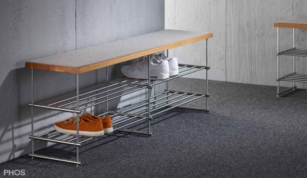Filzauflage für Phos Schuhbank GSB144-2