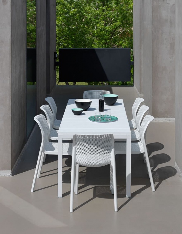 Nardi Rio Alu 140 Extensible Garten Ausziehtisch