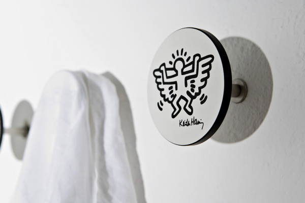 Creativando Garderobenhaken Art-UP Keith Haring Angel