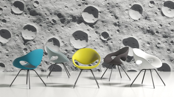 TONON Moon Chair_908 Metal Base