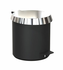 Frost Pedaleimer 3001 small - 6 Liter schwarz