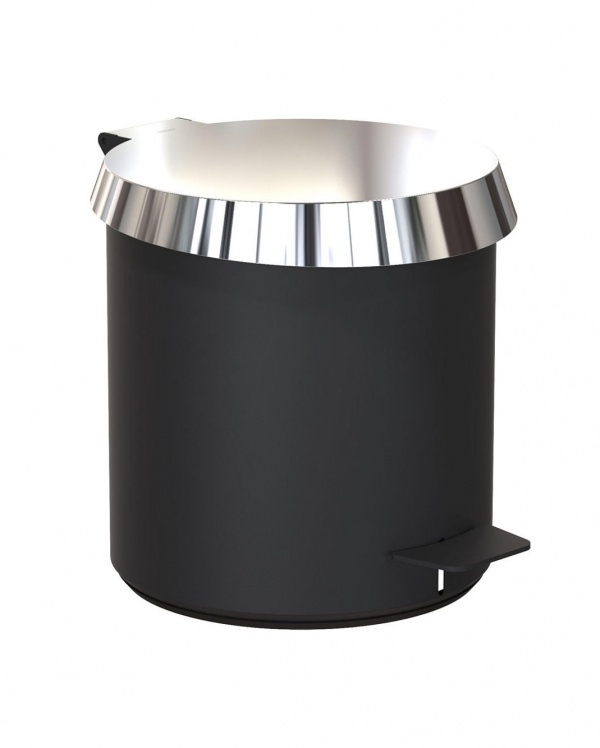 Frost Pedaleimer 3001 small - 6 Liter schwarz