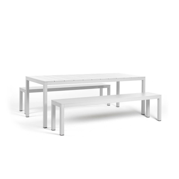 Nardi Set Rio Bench Alu + Tisch Rio Alu 210 Fix