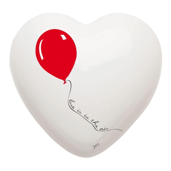 Creativando Keramik Geschenkherz...Love is in the air